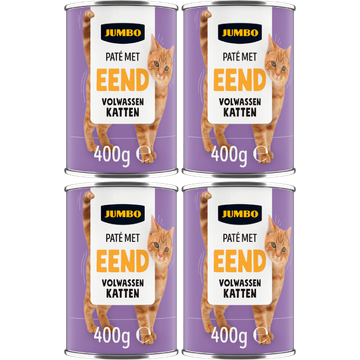 Jumbo Paté met Eend 4 x 400 g