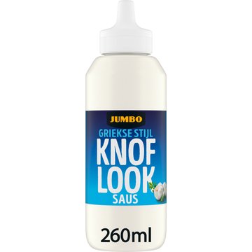 Jumbo Griekse Stijl Knoflooksaus 260ML