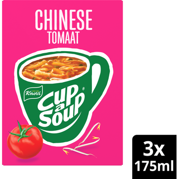 Knorr Cup-a-Soup Chinese Tomaat 3 x 175 ml