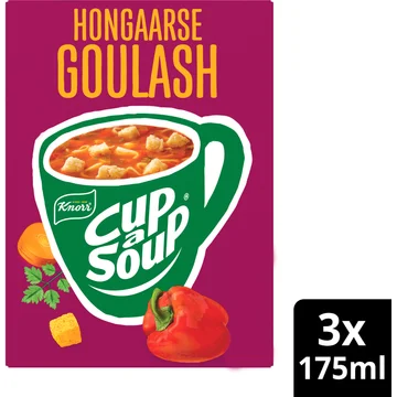 Knorr Hongaarse Goulash Cup-a-Soup 3 x 175 ml