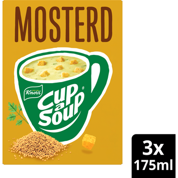 Knorr Mosterd Cup-a-Soup 3 x 175 ml