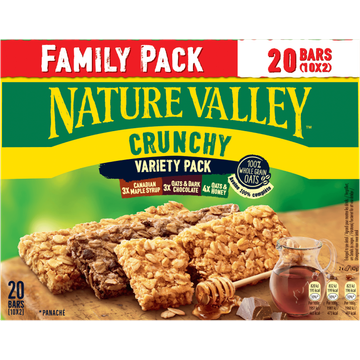 Nature Valley Crunchy Variety Pack Family Pack 10 x 42 g