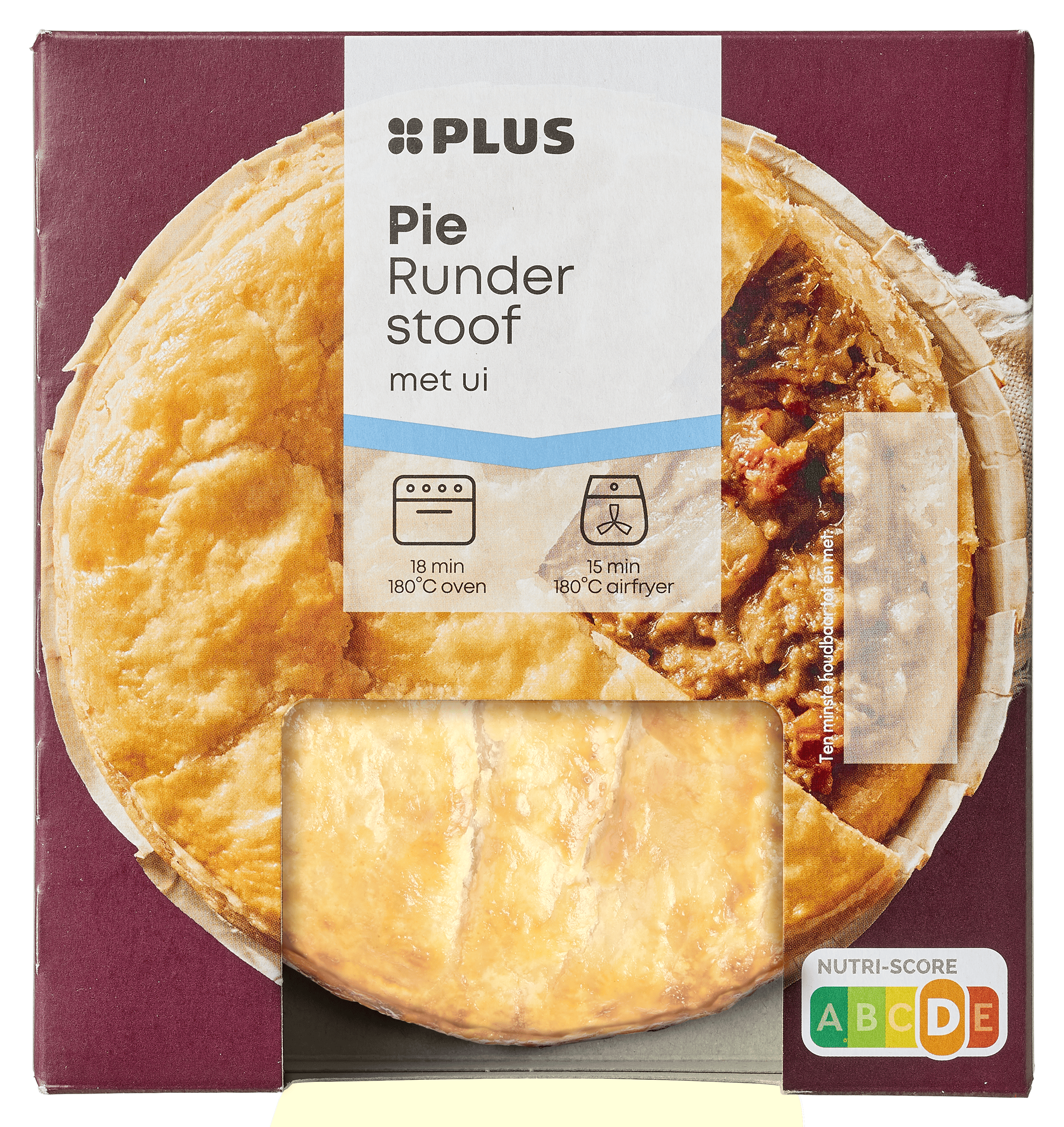 PLUS Pie runderstoof ui Kuipje 250 g