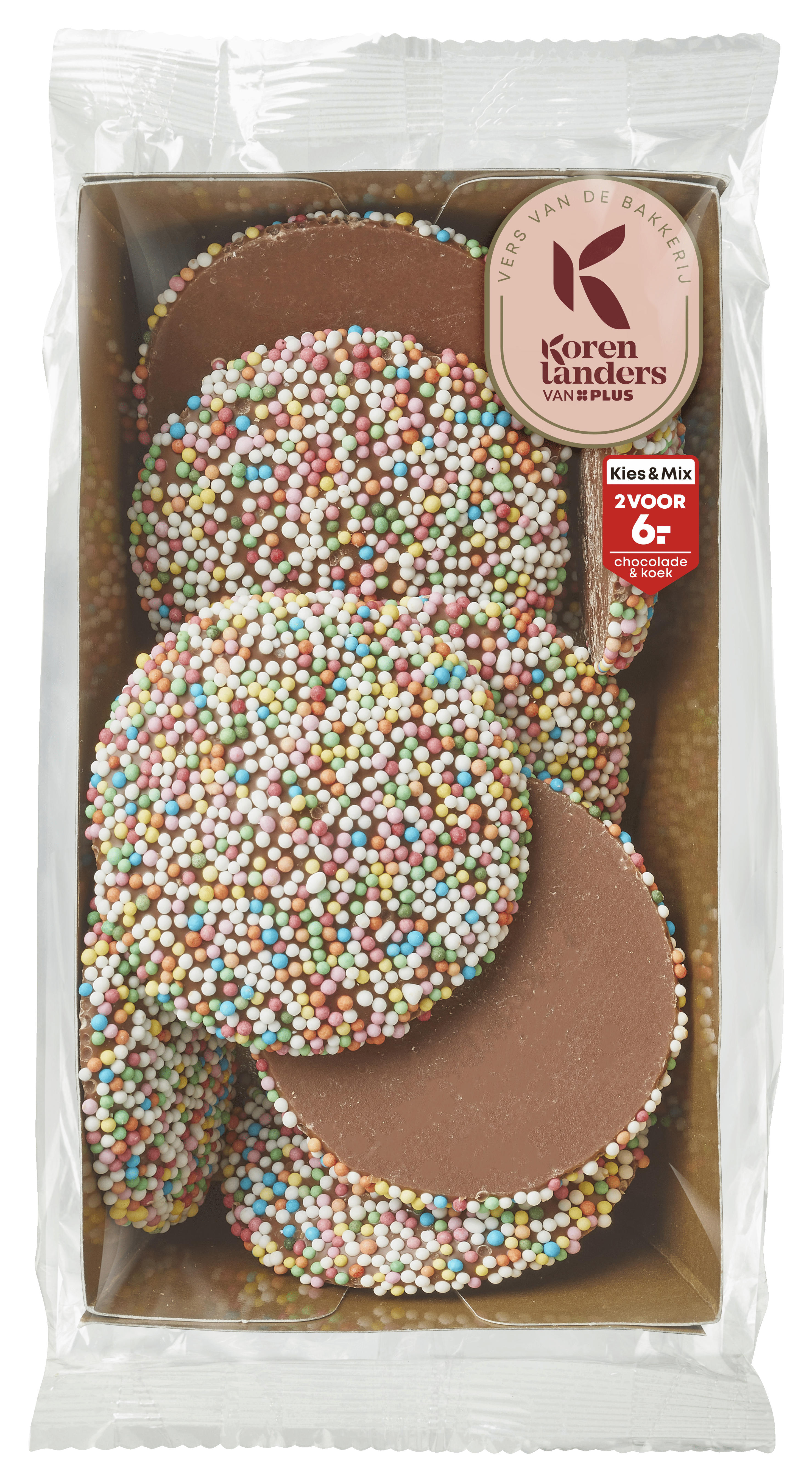 PLUS Korenlanders Musketflikken Bakje 135 g