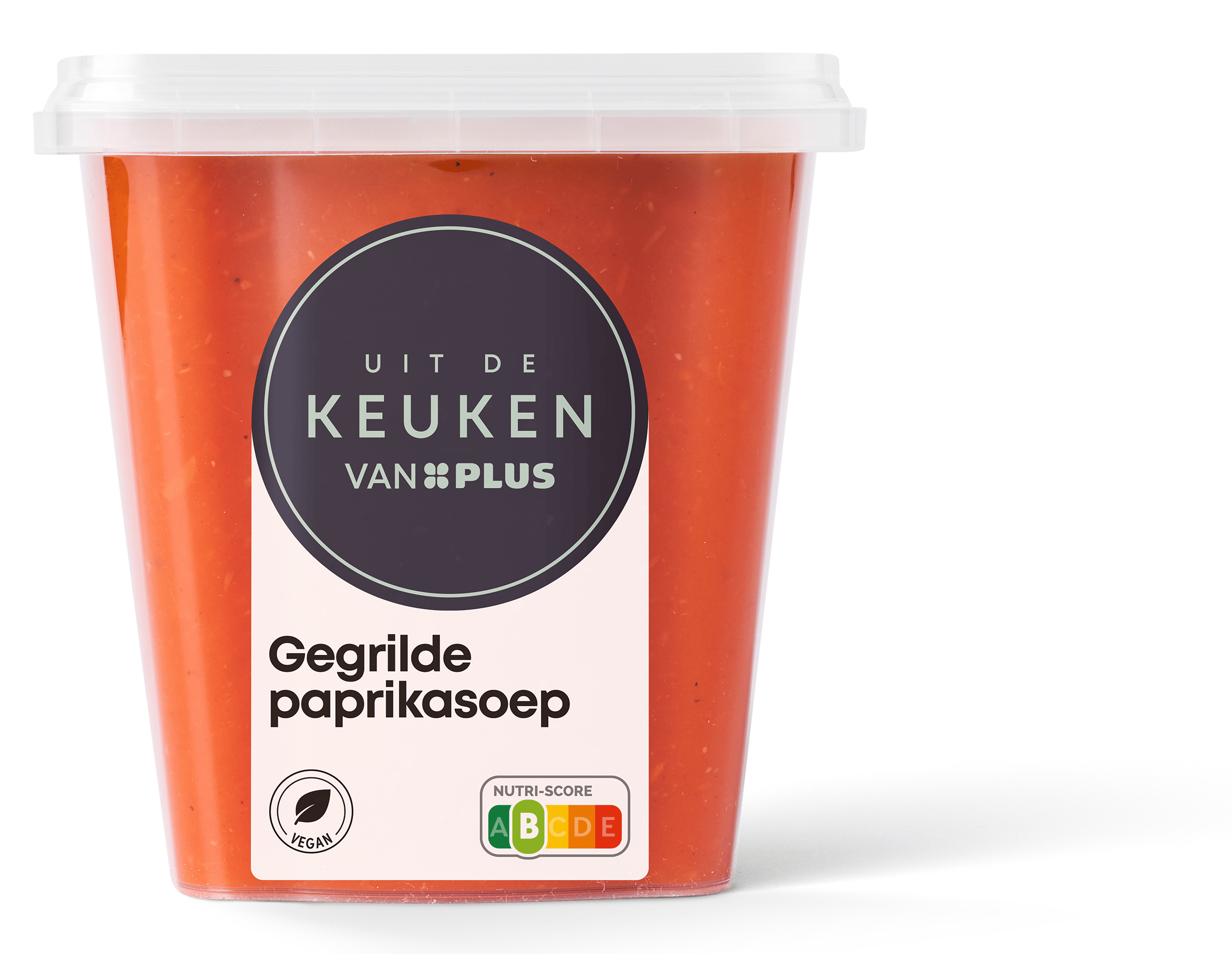 Uit de keuken van PLUS Gegrilde paprikasoep Rol 310 ml