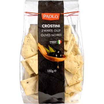 Paolo Crostini Zwarte Olijf 150 g