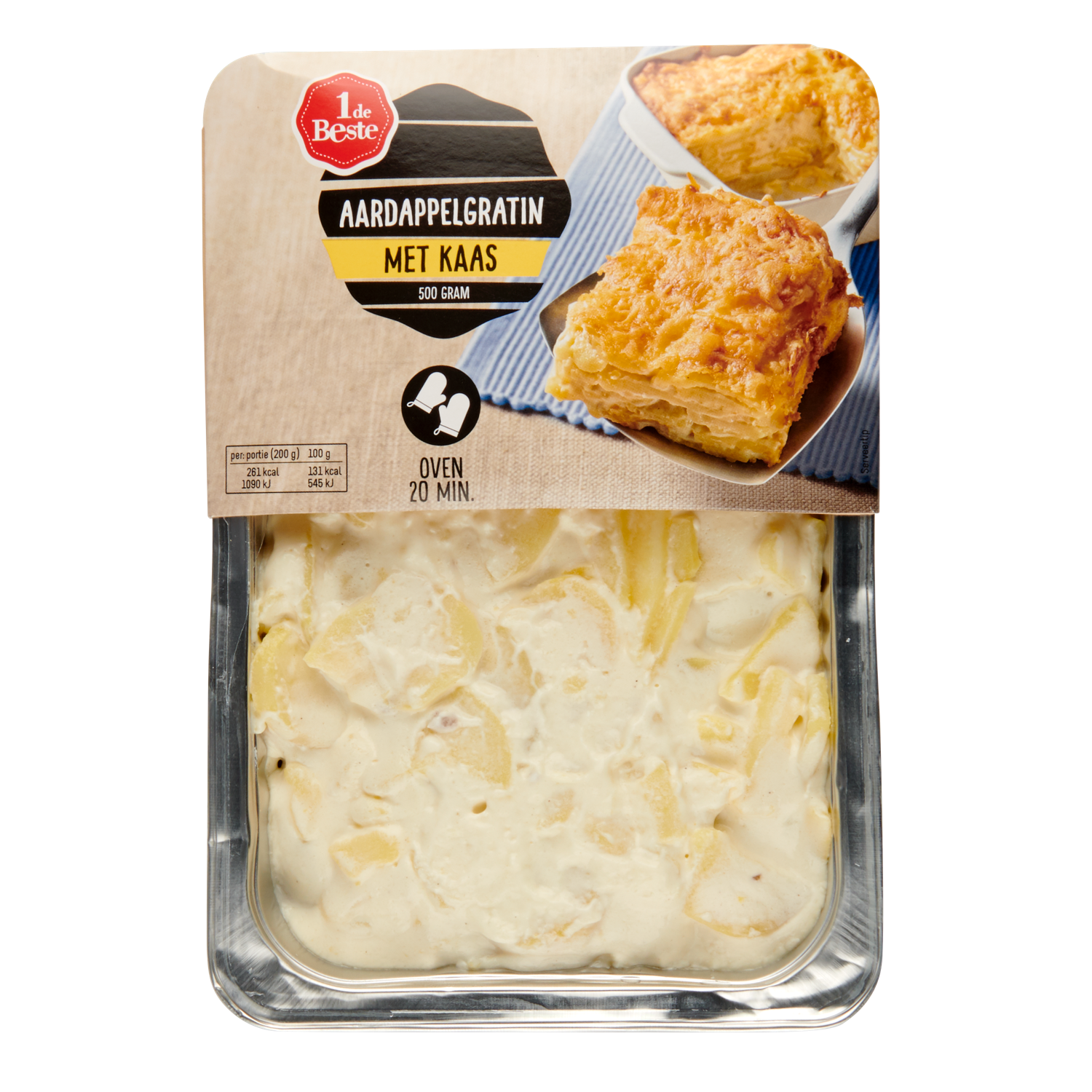 1 de Beste Aardappelgratin met kaas