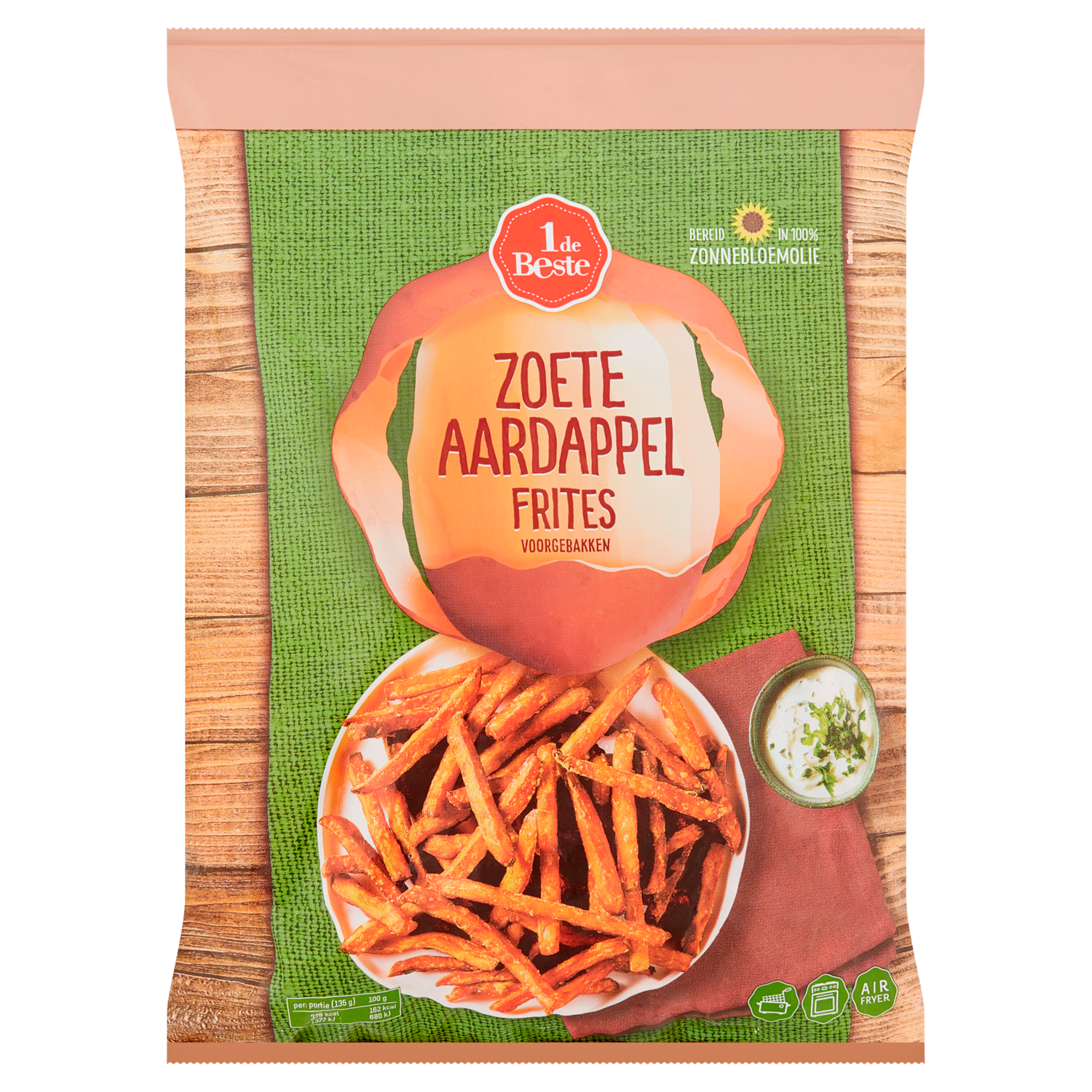 1 de Beste Friet zoete aardappel