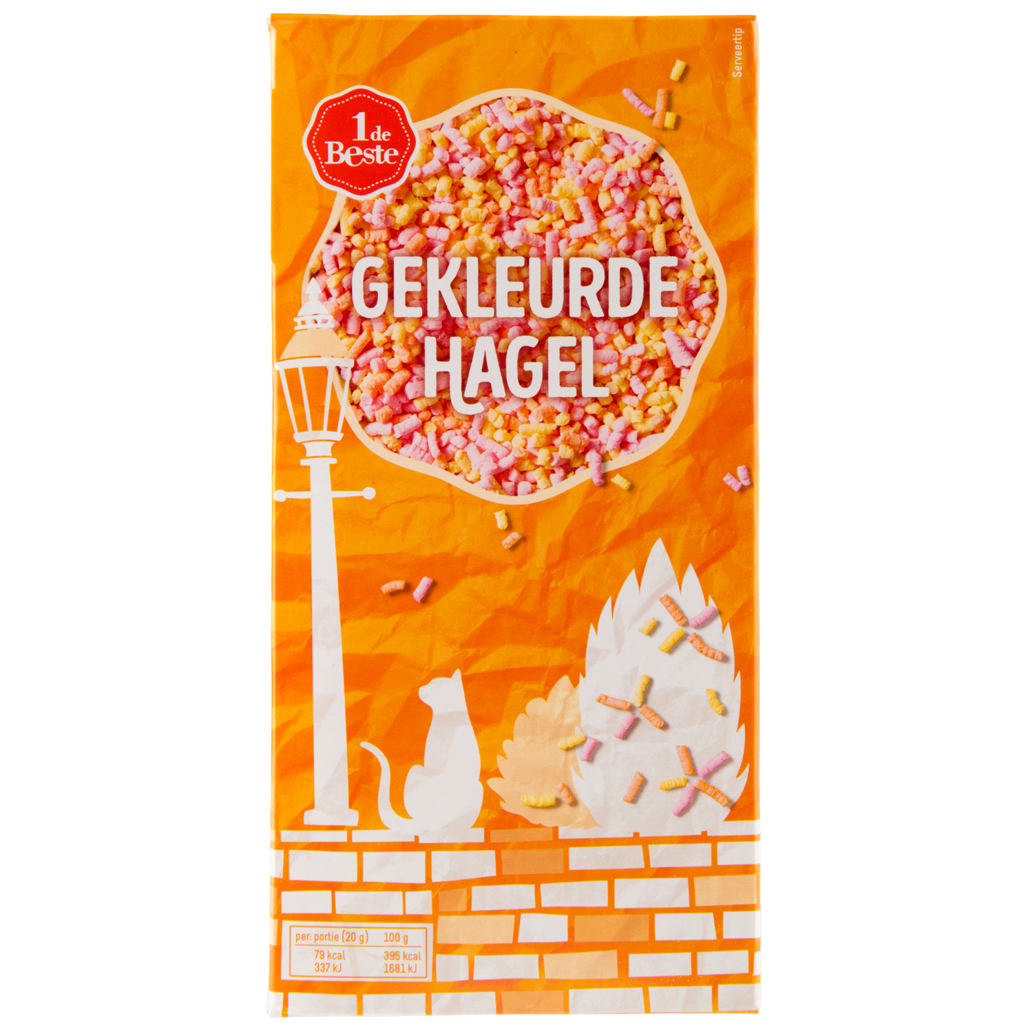 1 de Beste Gekleurde hagelslag