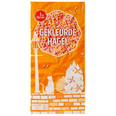 1 de Beste Gekleurde hagelslag
