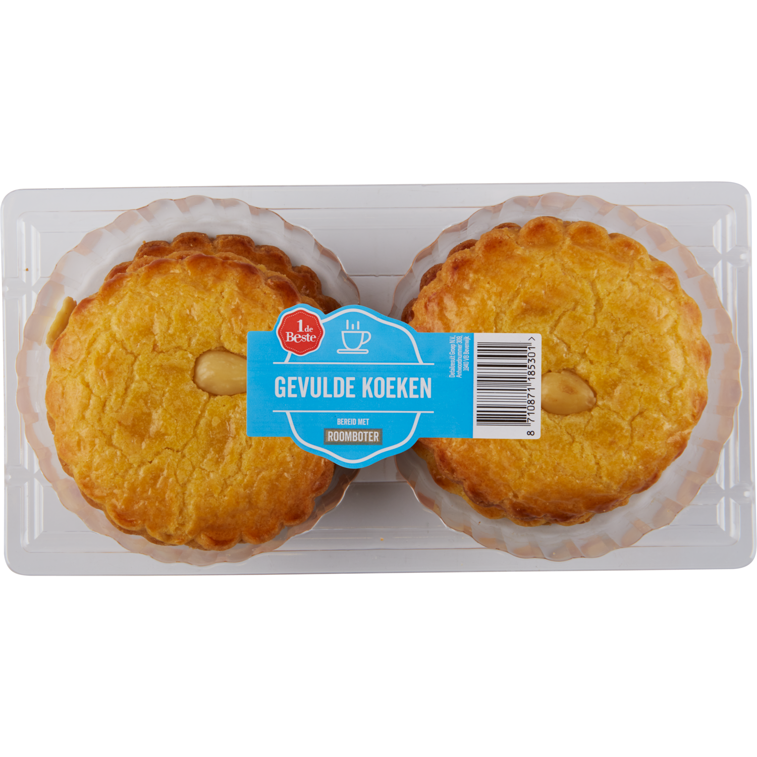 1 de Beste Gevulde koeken roomboter