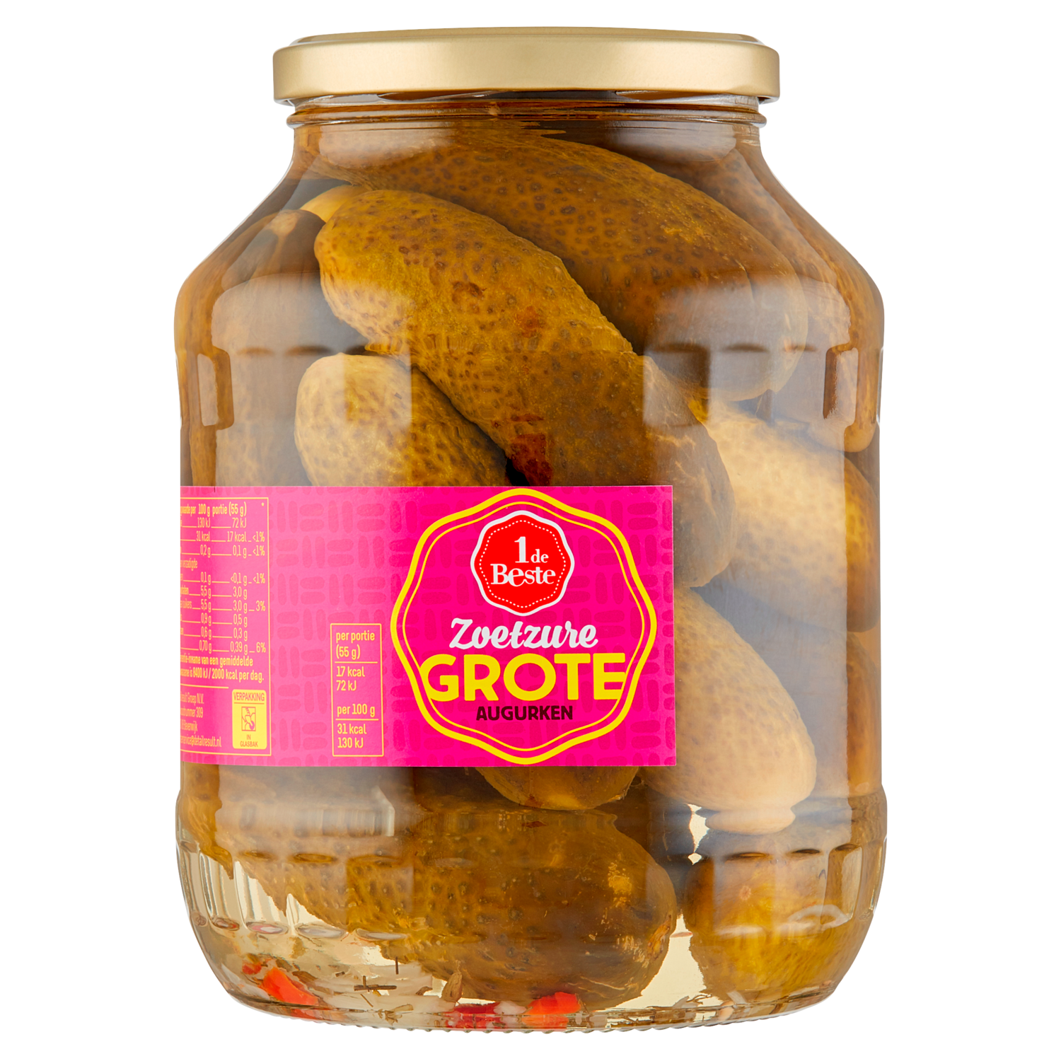 1 de Beste Augurken zoetzuur