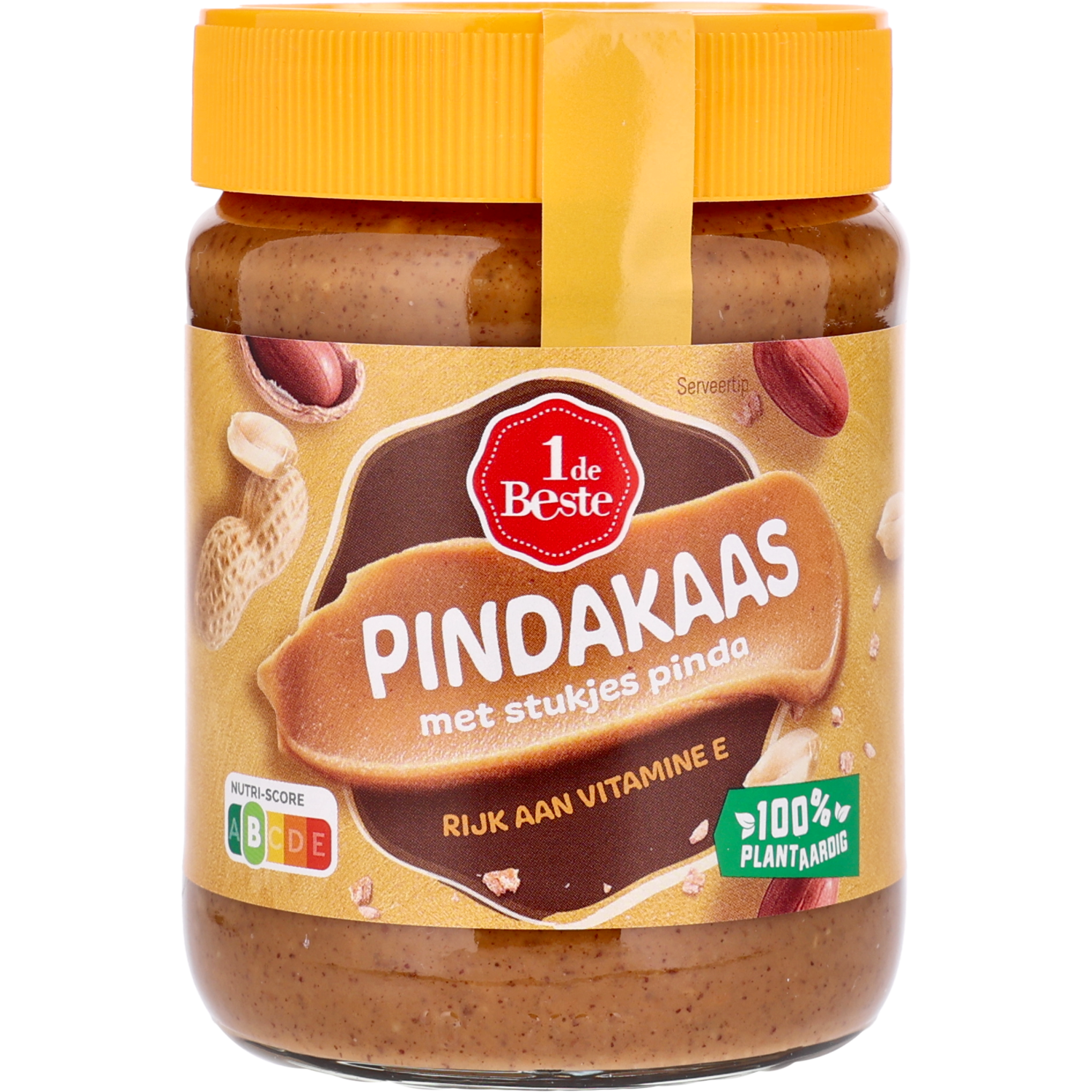 1 de Beste Pindakaas met stukjes