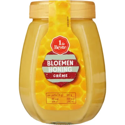1 de Beste Bloemenhoning crème