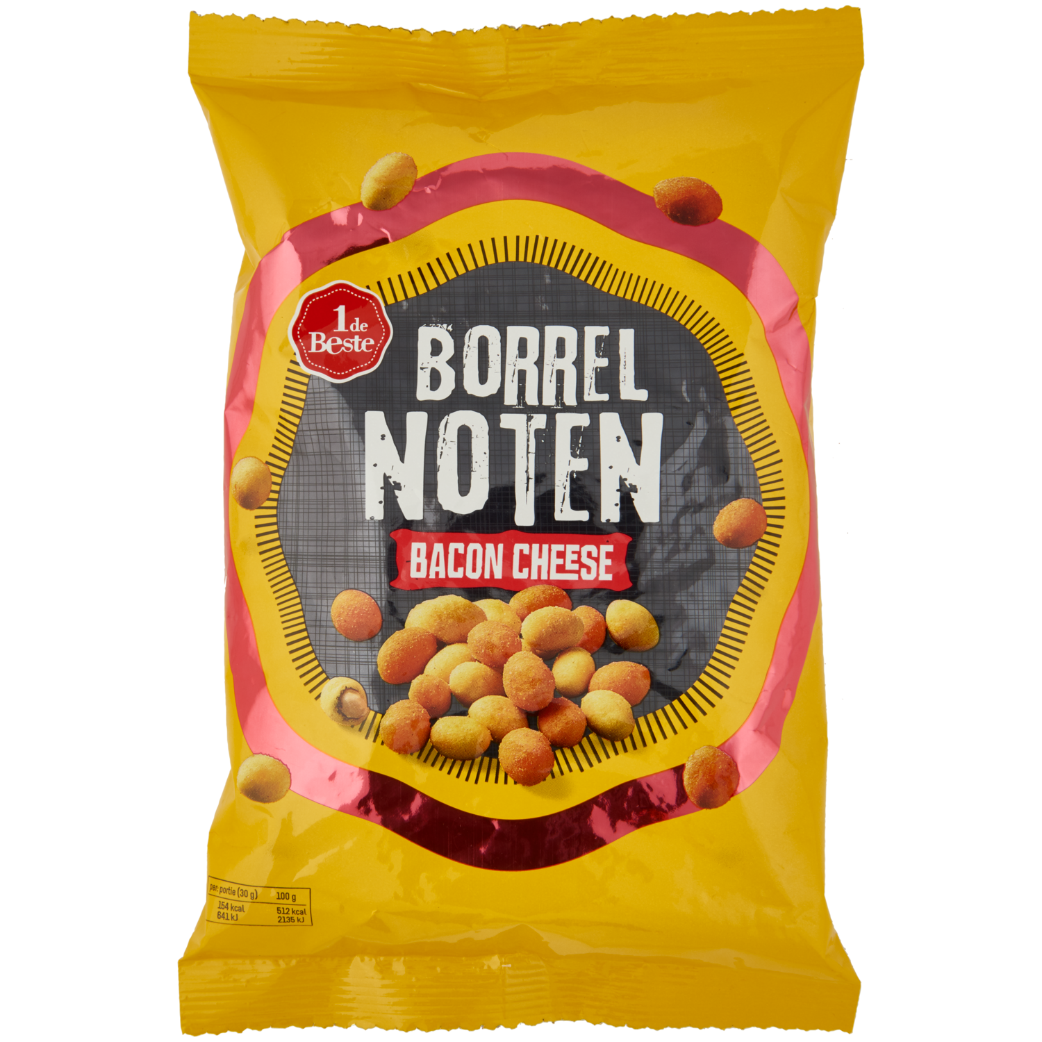 1 de Beste Borrelnoten bacon-cheese