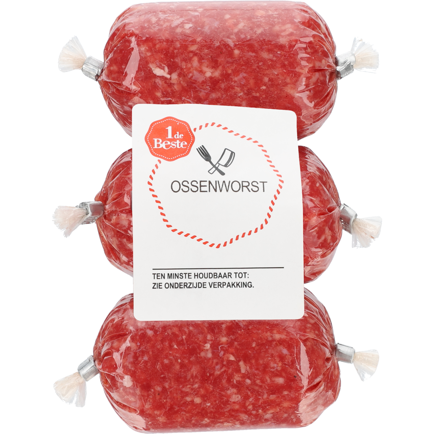 1 de Beste Ossenworst 3 st.