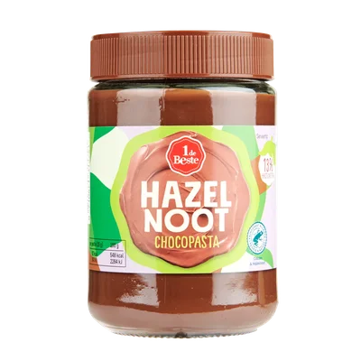 1 de Beste Hazelnootpasta