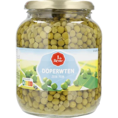 1 de Beste Doperwten zeer fijn