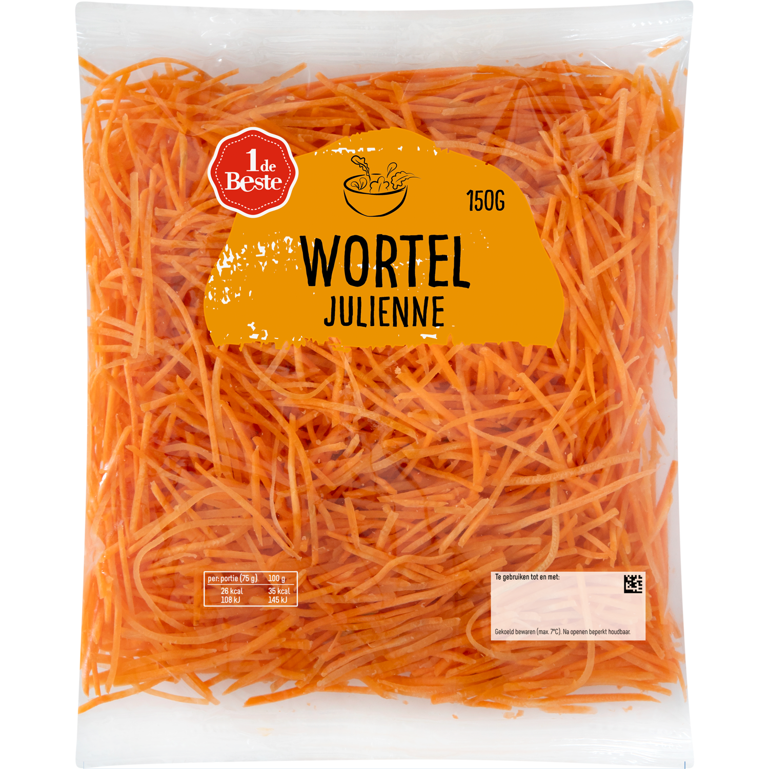 1 de Beste Wortel julienne