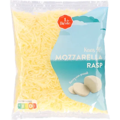 1 de Beste Mozzarella rasp 40+