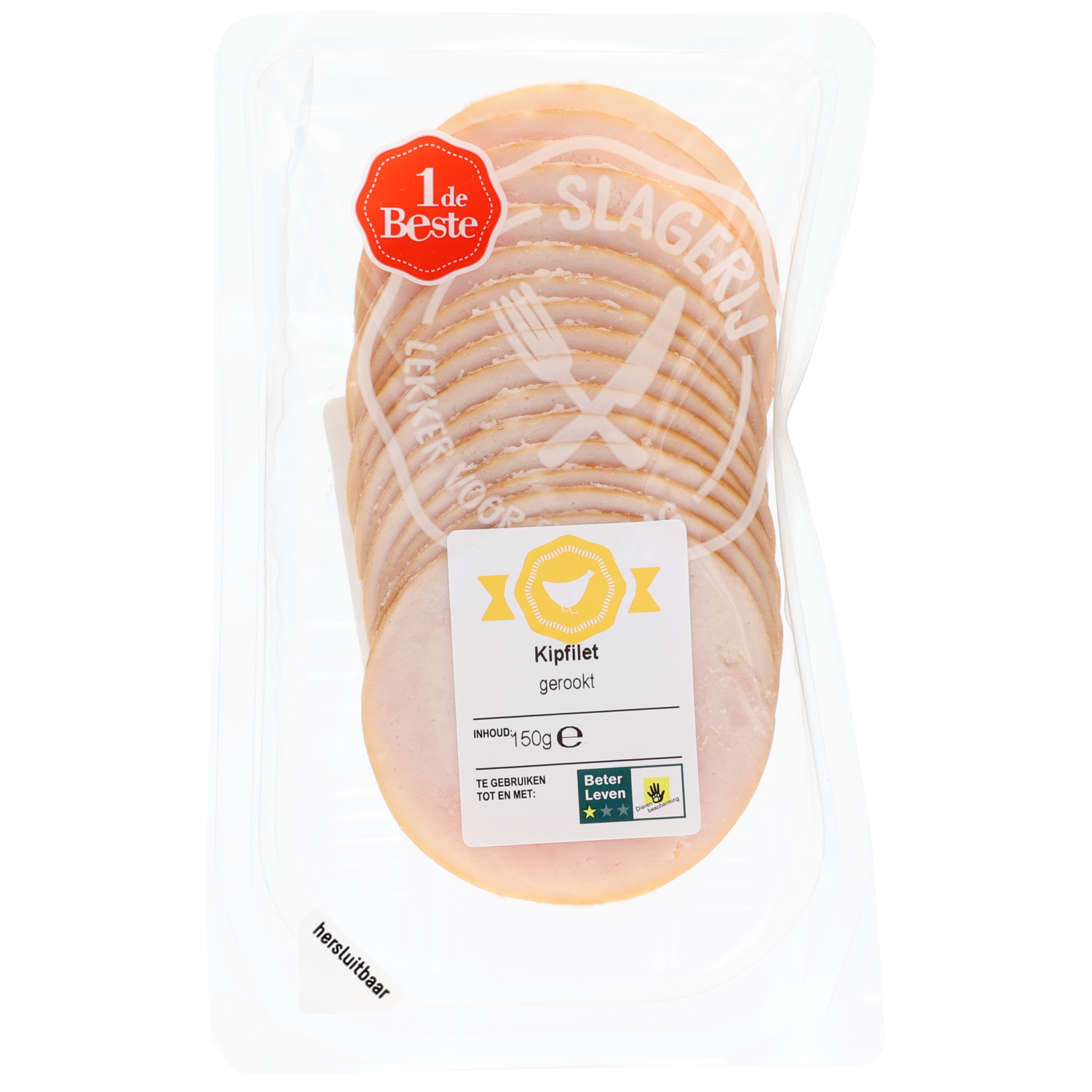 1 de Beste Kipfilet gerookt