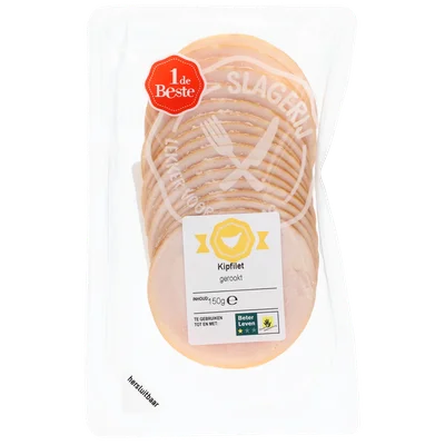 1 de Beste Kipfilet gerookt