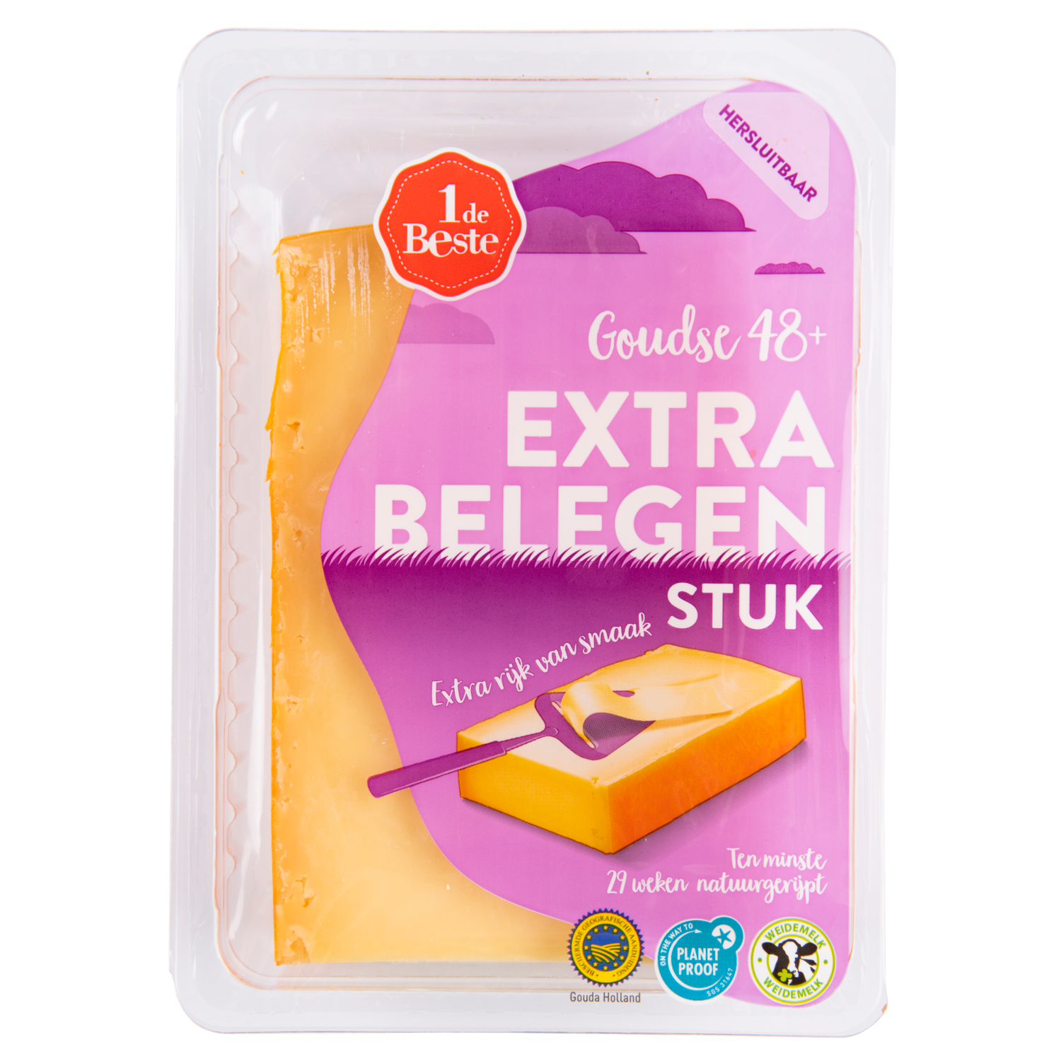 1 de Beste Extra belegen kaas 48+ stuk