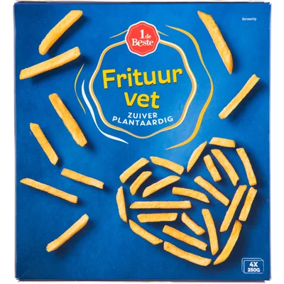 1 de Beste Frituurvet vast blok