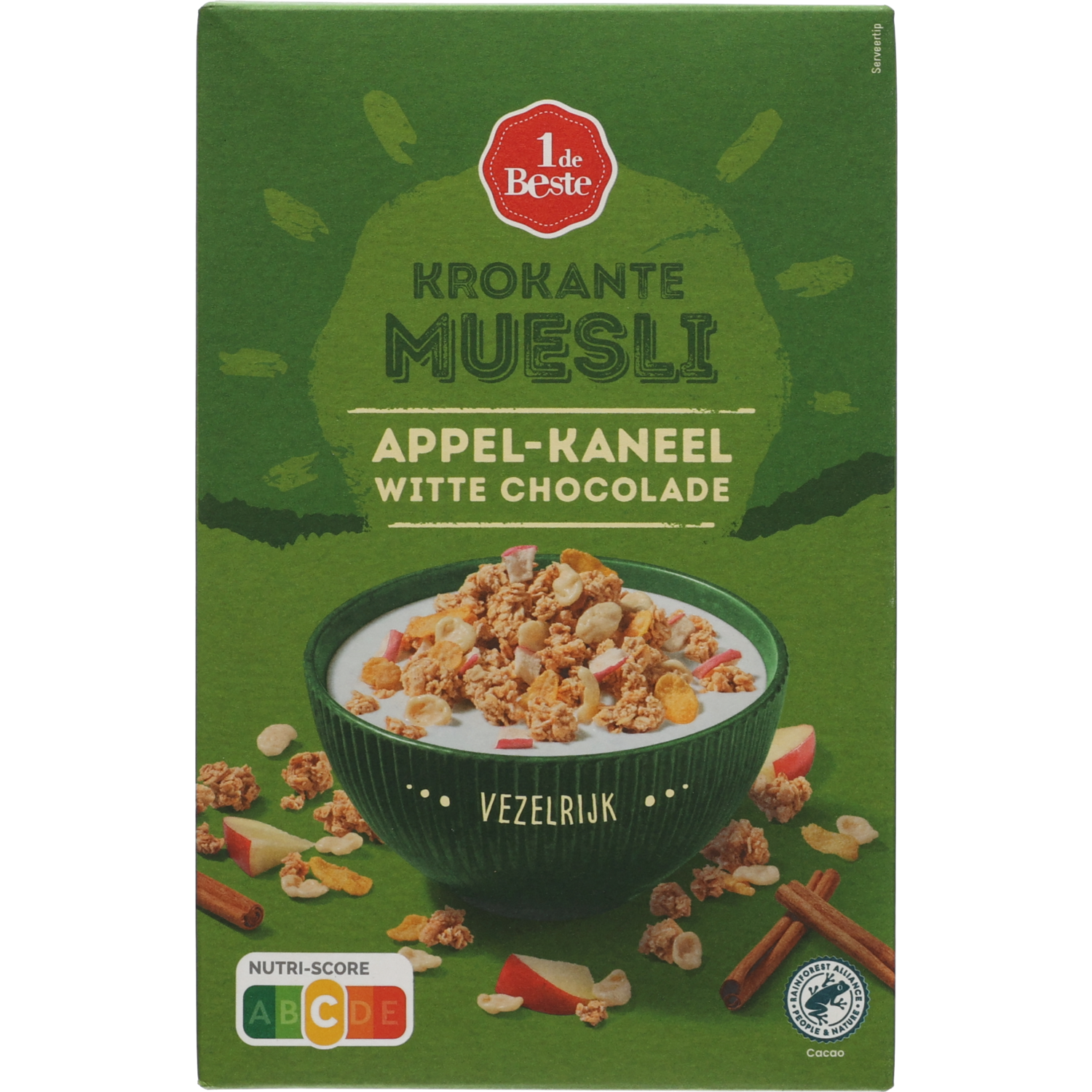 1 de Beste Krokante muesli appel kaneel