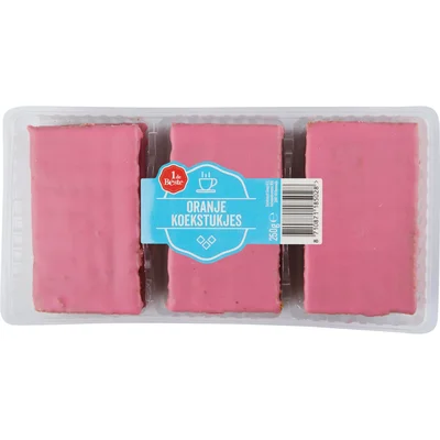 1 de Beste Oranjekoekstukjes