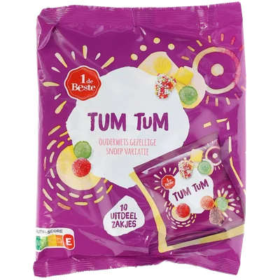 1 de Beste Tumtum uitdeelzak 10 st.