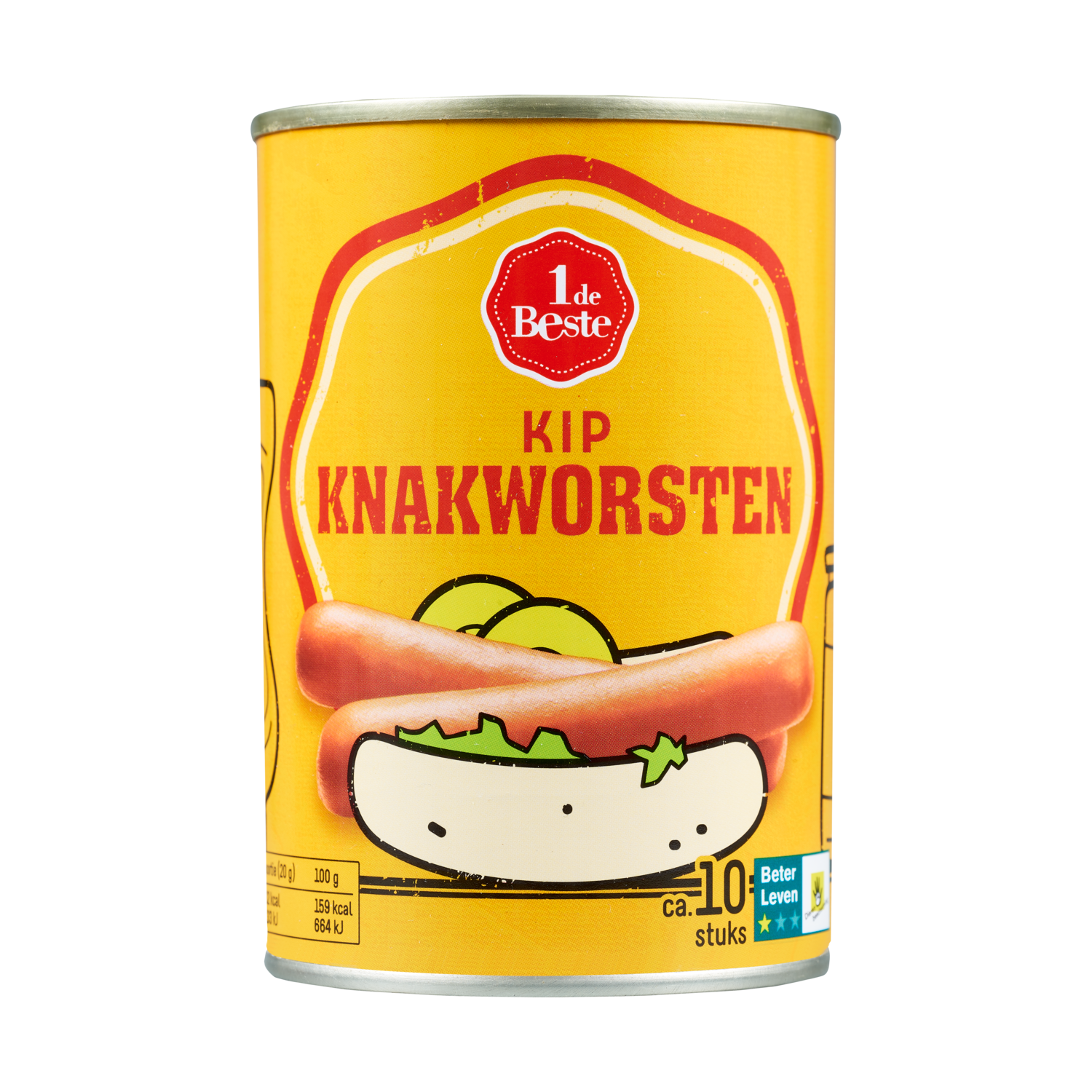 1 de Beste Knakworst kip