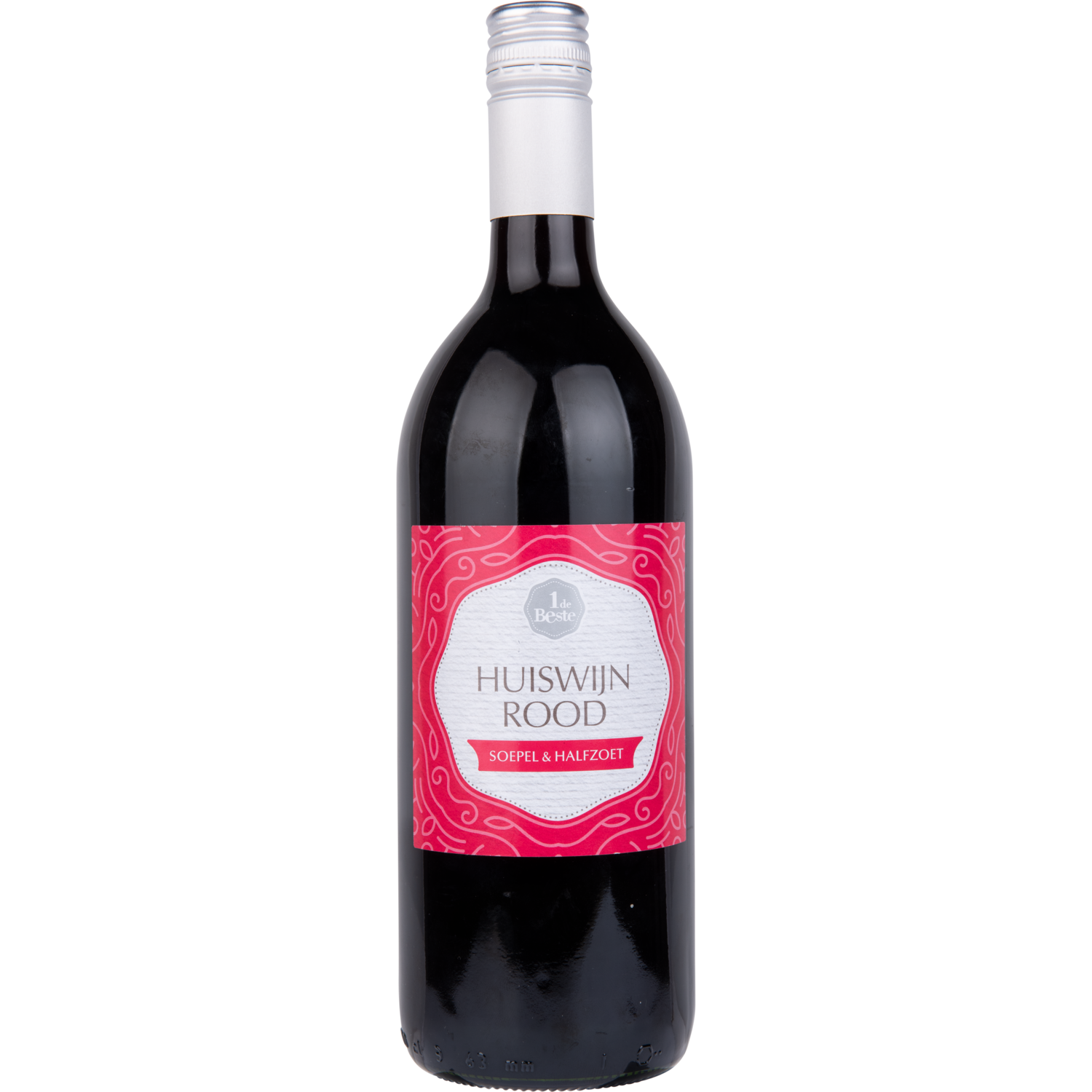 1 de Beste Huiswijn rood halfzoet