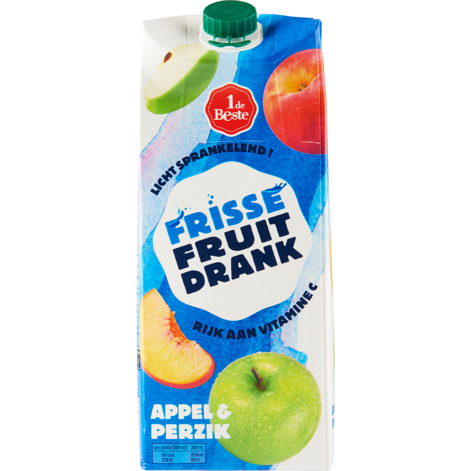 1 de Beste Frisse fruitdrank appel perzik