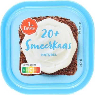 1 de Beste Smeerkaas naturel  20+