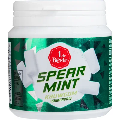 1 de Beste Kauwgom spearmint