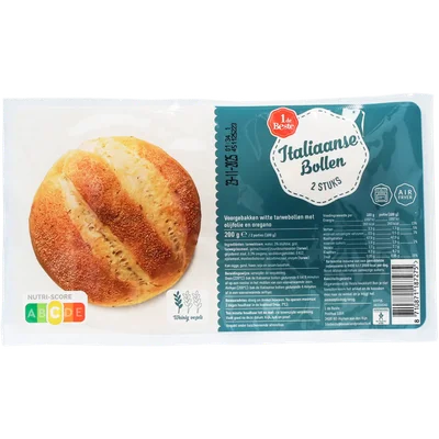 1 de Beste Italiaanse bollen 2 stuks