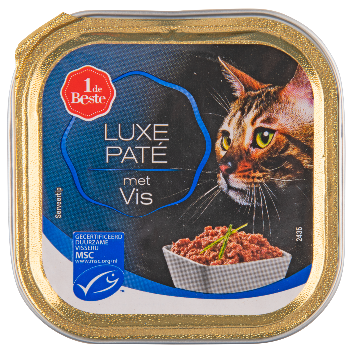 1 de Beste Kat luxe pate vis