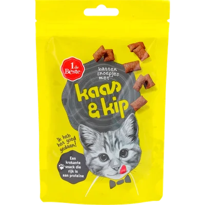 1 de Beste Kattensnoepjes kaas en kip