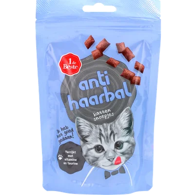 1 de Beste Kattensnoepjes anti haarbal