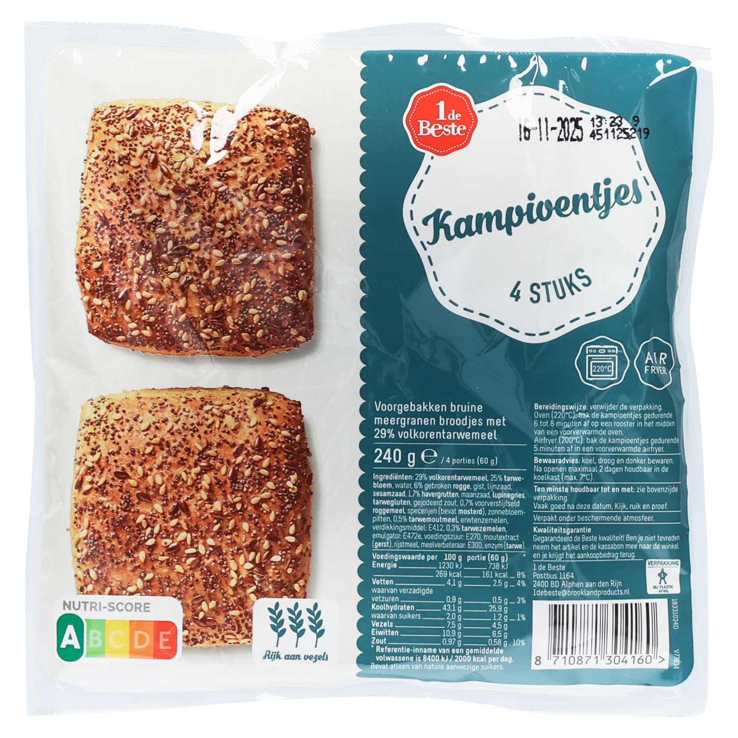 1 de Beste Kampioentjes 4 stuks