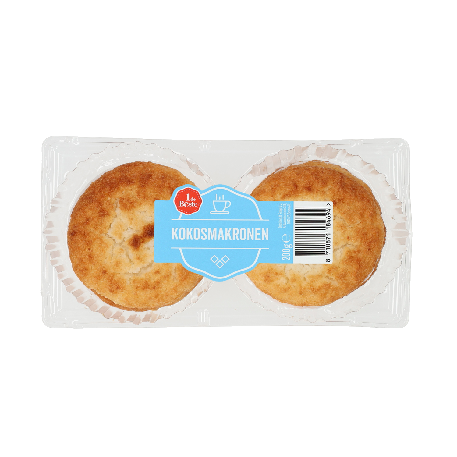 1 de Beste Kokosmakronen