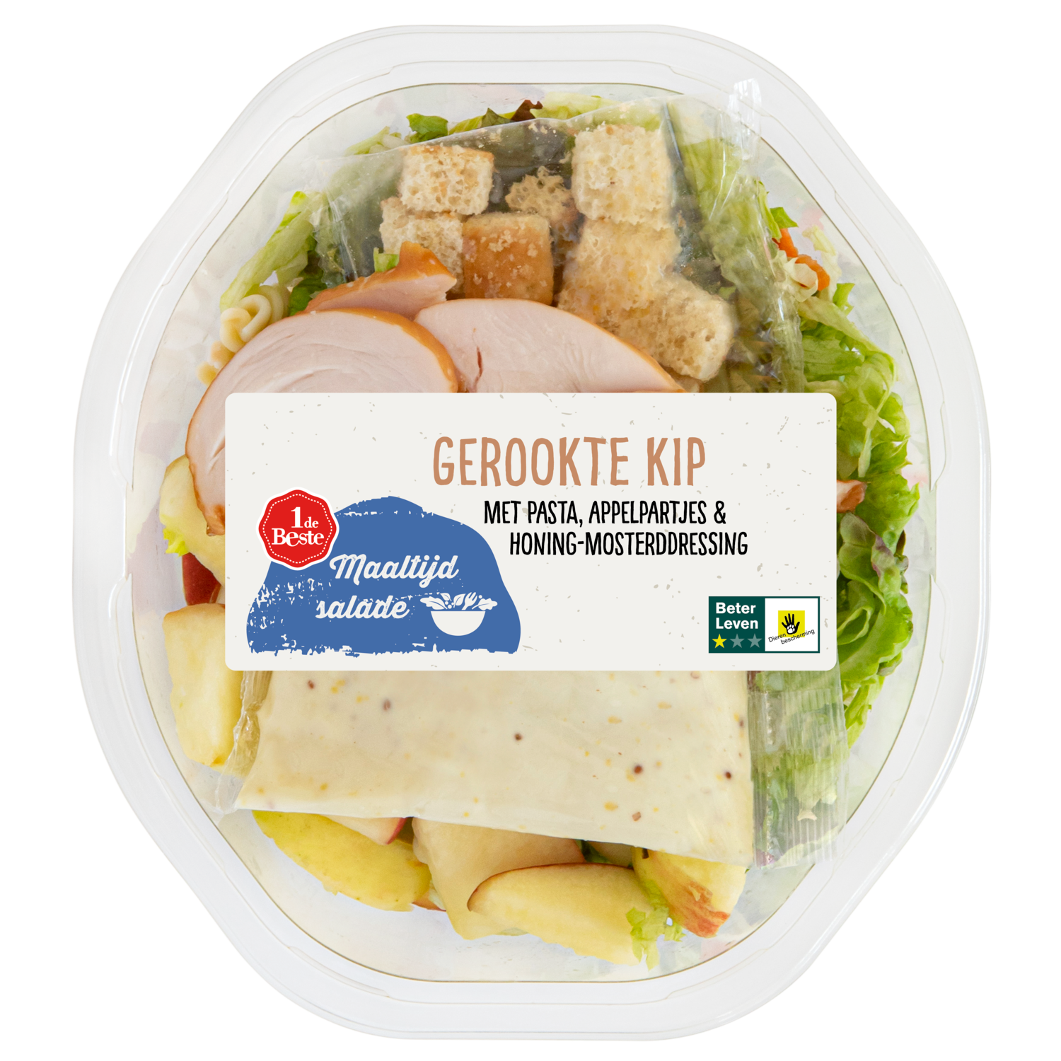 1 de Beste Maaltijdsalade gerookte kip