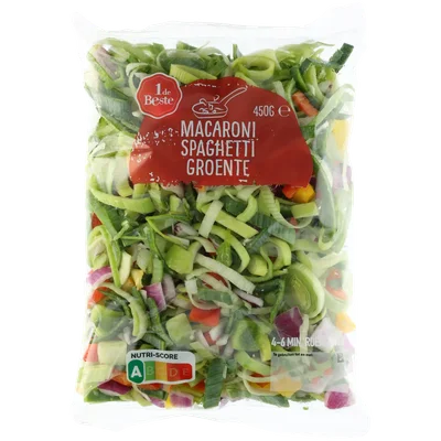 1 de Beste Macaroni spaghetti groente