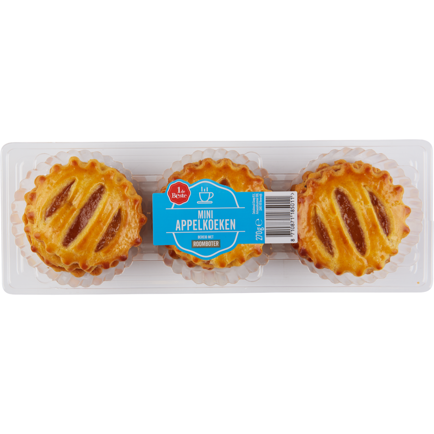 1 de Beste Mini appelkoek roomboter