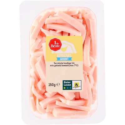 1 de Beste Kipreepjes gekookt