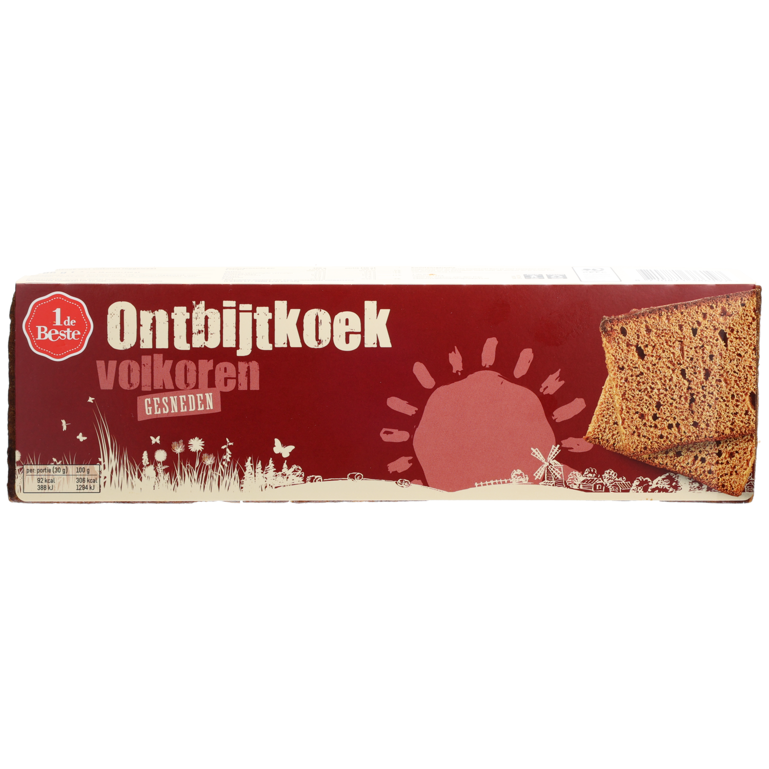 1 de Beste Ontbijtkoek volkoren gesneden