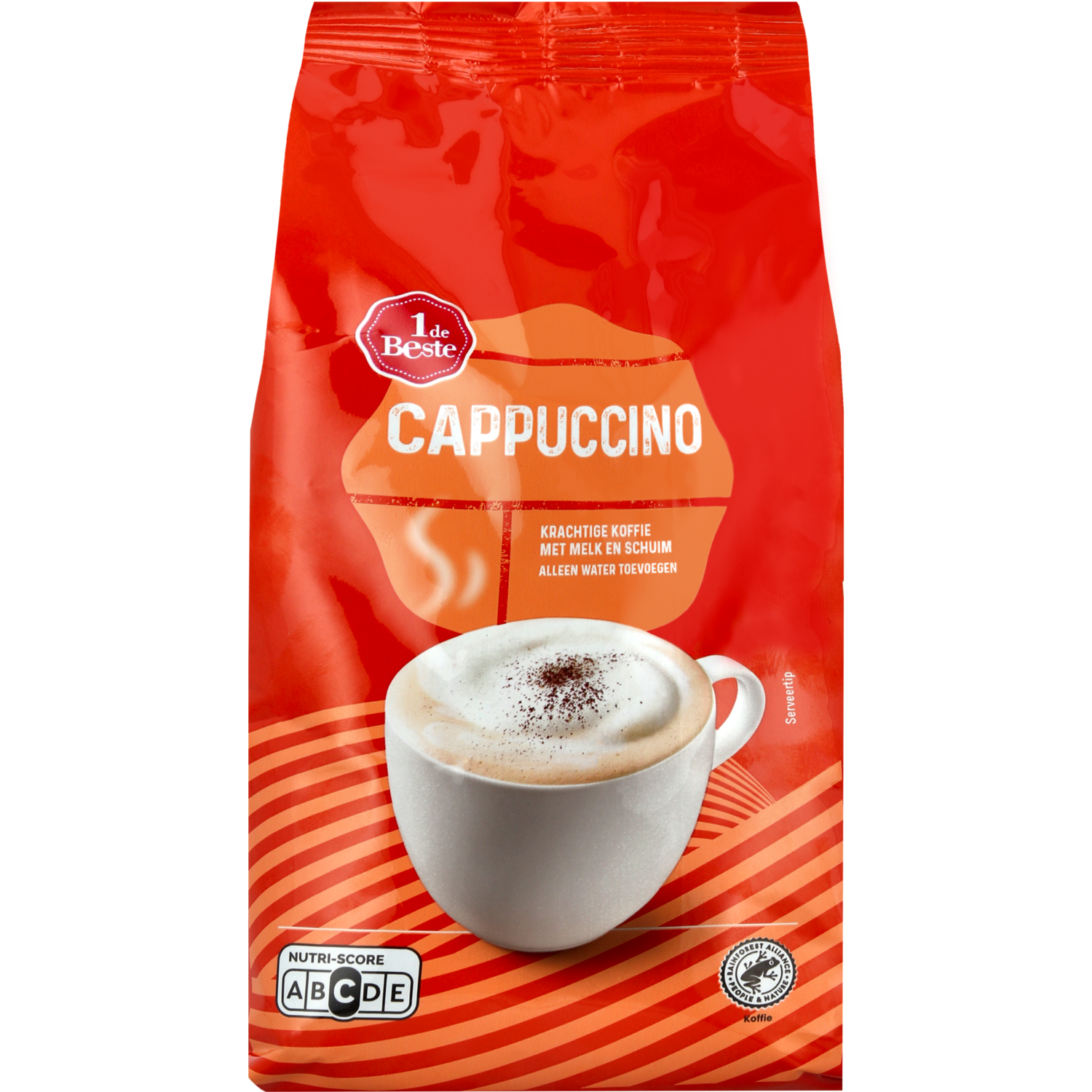 1 de Beste Oploskoffie cappuccino