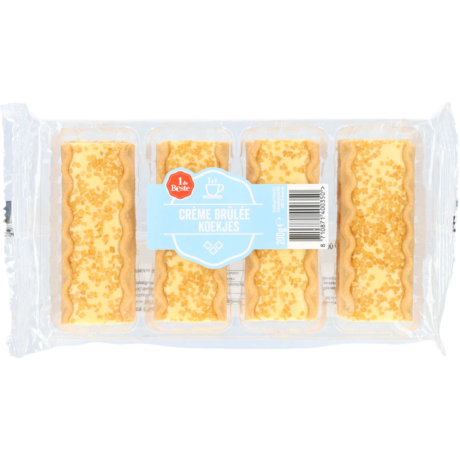 1 de Beste Creme brulee koekje