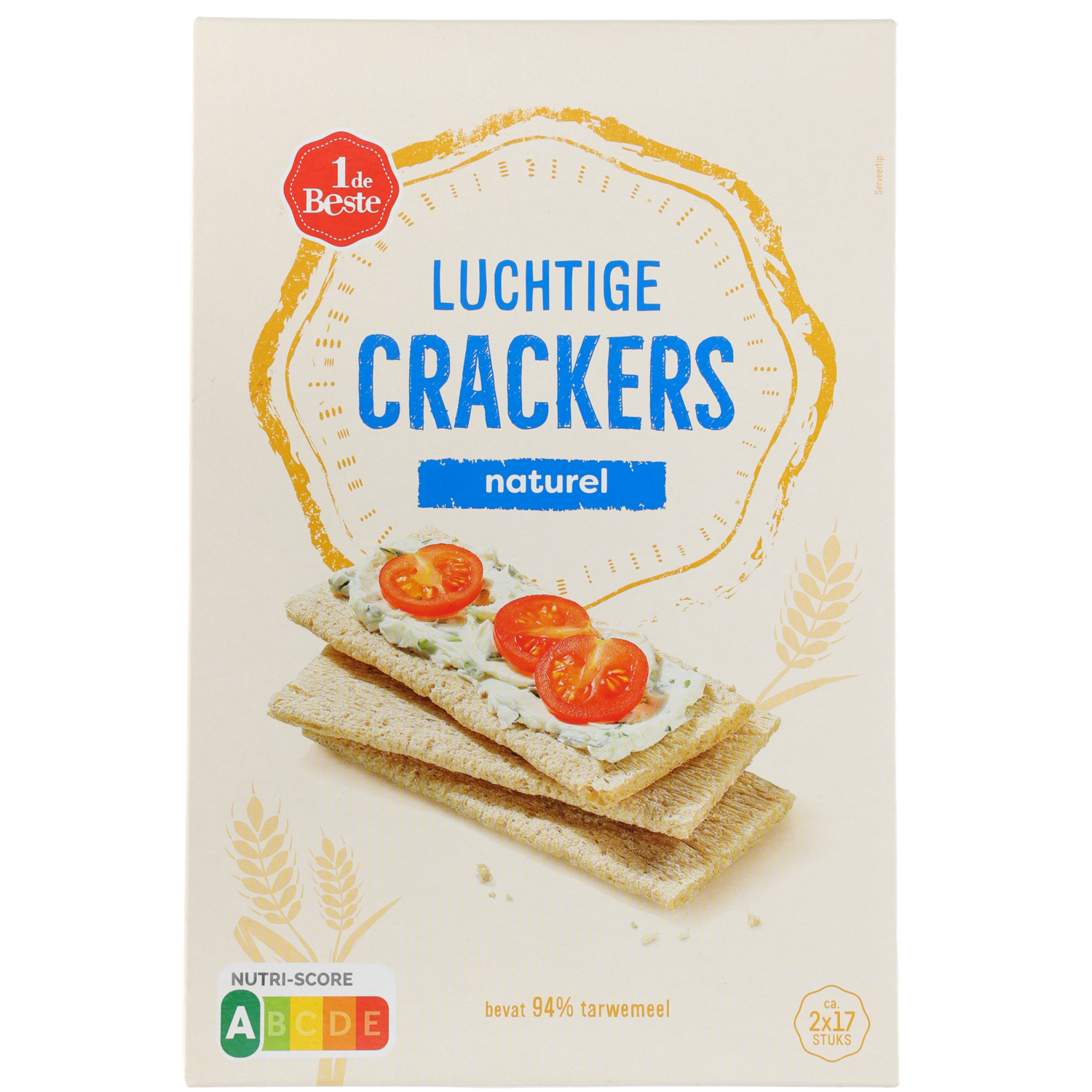 1 de Beste Luchtige crackers naturel